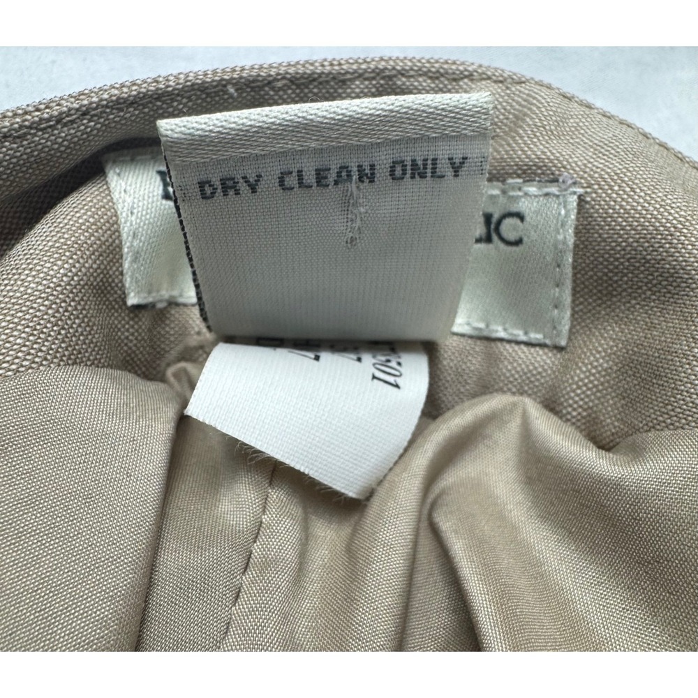 Banana Republic Women's Stretch Wool Blend Career Dress Pants‎ Tan Size 2S - Picture 5 of 16